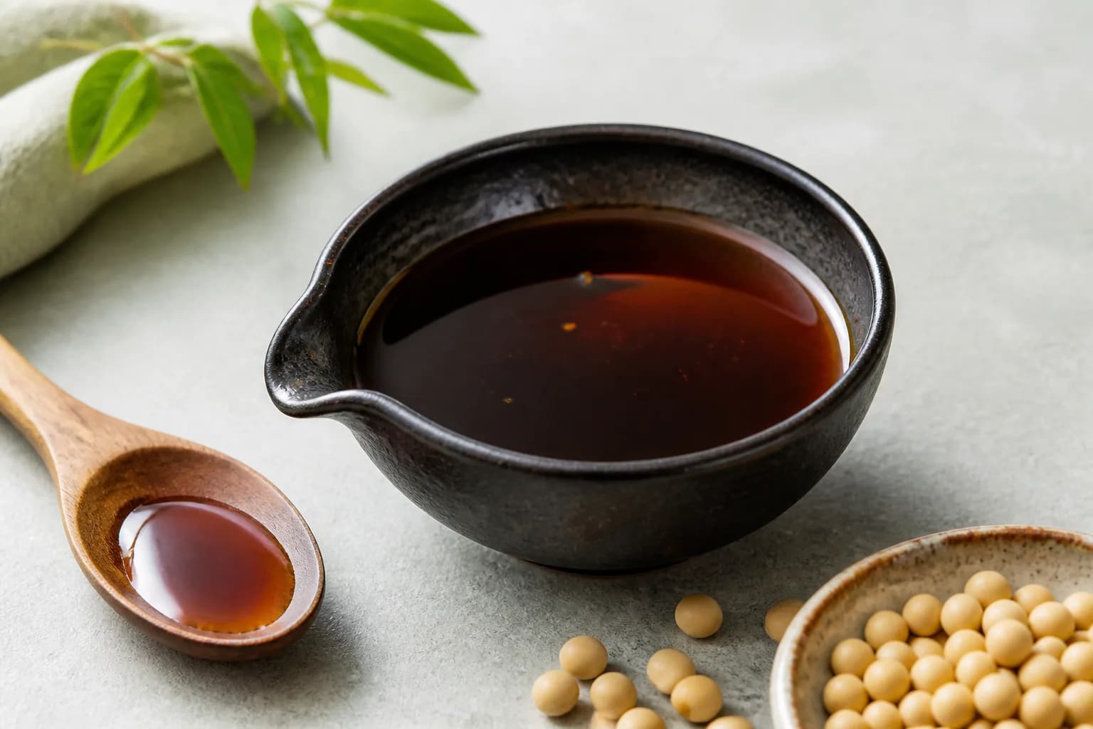 甘辛にんにく醤油だれの盛り付けイメージ